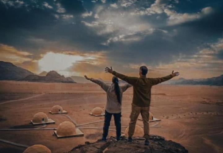 ホテル Wadi Rum Camp Stars & Jeep Tour エクステリア 写真